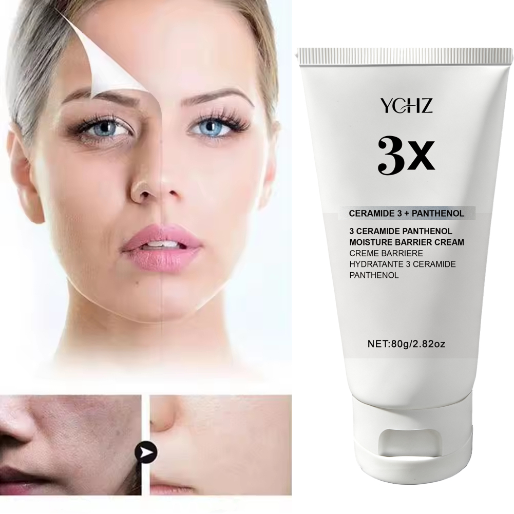 Skincare Centella - Crema idratante barriera 3X Ceramide Panthenol,