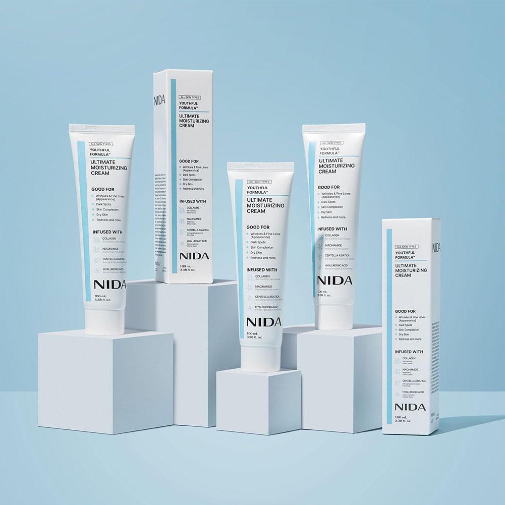 Skincare Centella - Crema idratante NIDA con Centella Asiatica,