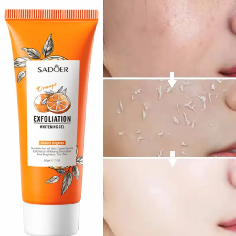 Ceramide Moisturizer - Gel peeling esfoliante arancione Scrub viso