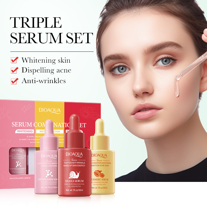 3 pz/set BIOAQUA Vitamina C Re - Skincare Vitamin C recensione e prezzo