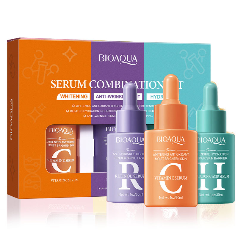 3 pz/set BIOAQUA Vitamina C Re - Skincare Vitamin C recensione e prezzo