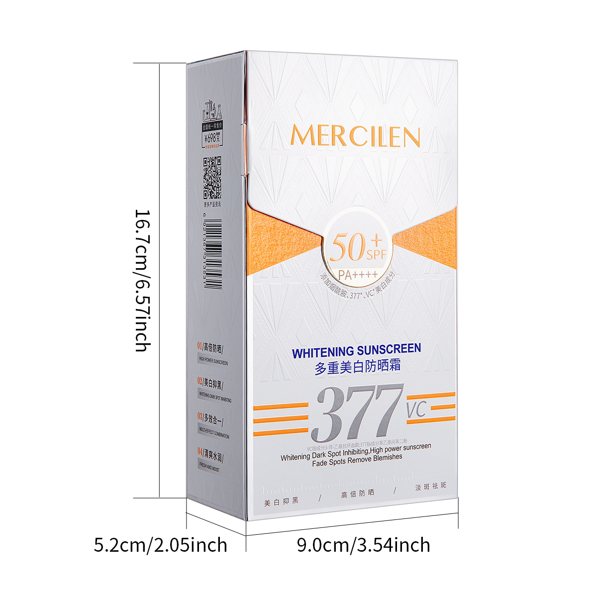 Crema solare Mercilen 30g, Spf - Spf 50 Sunscreen recensione e prezzo