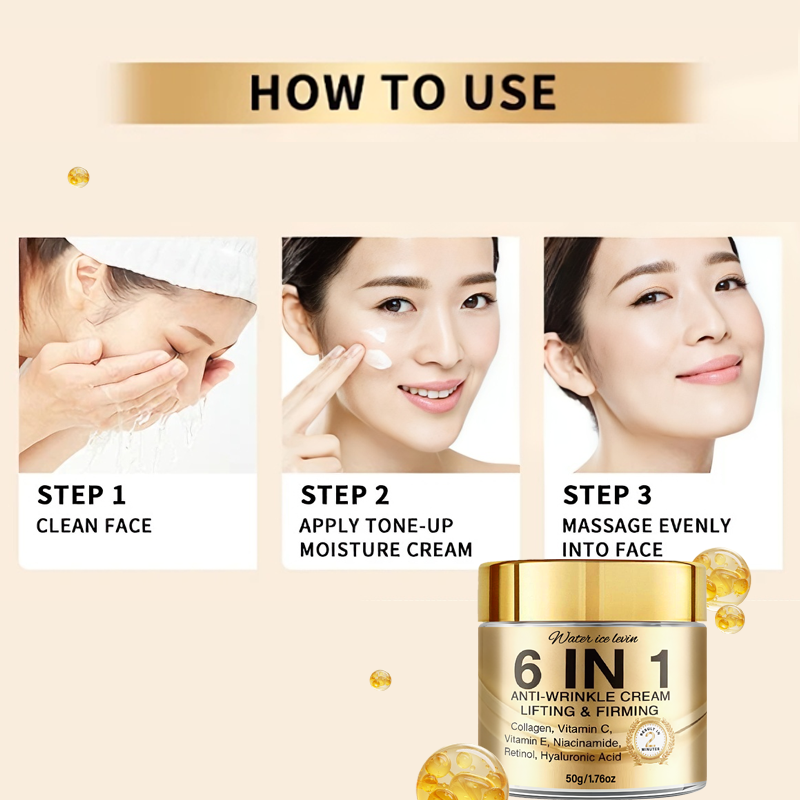 Crema Anti-Rughe 6-in-1 Rassod - Skincare Vitamin C recensione e prezzo