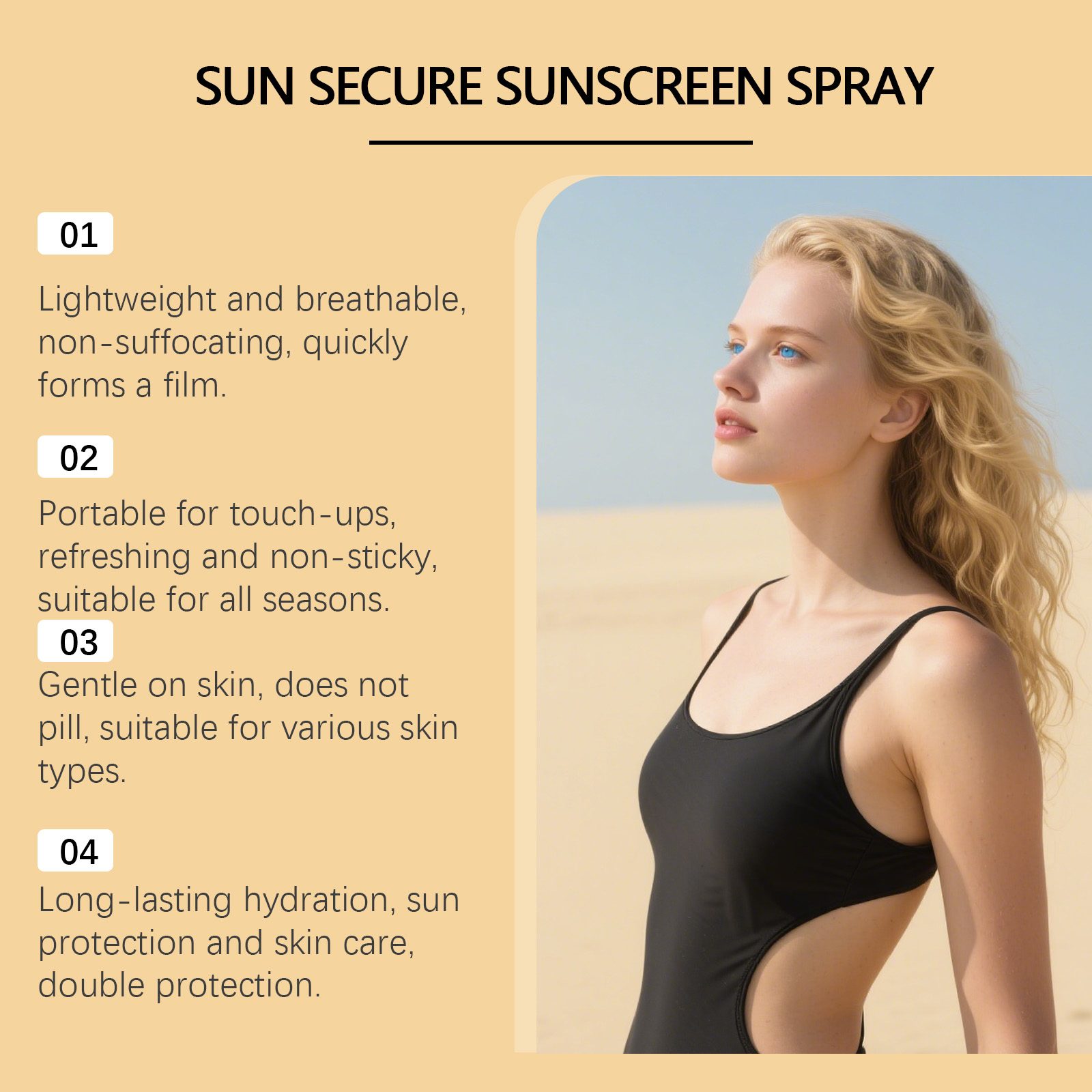 Spray solare idratante invisib - Spf 50 Sunscreen recensione e prezzo