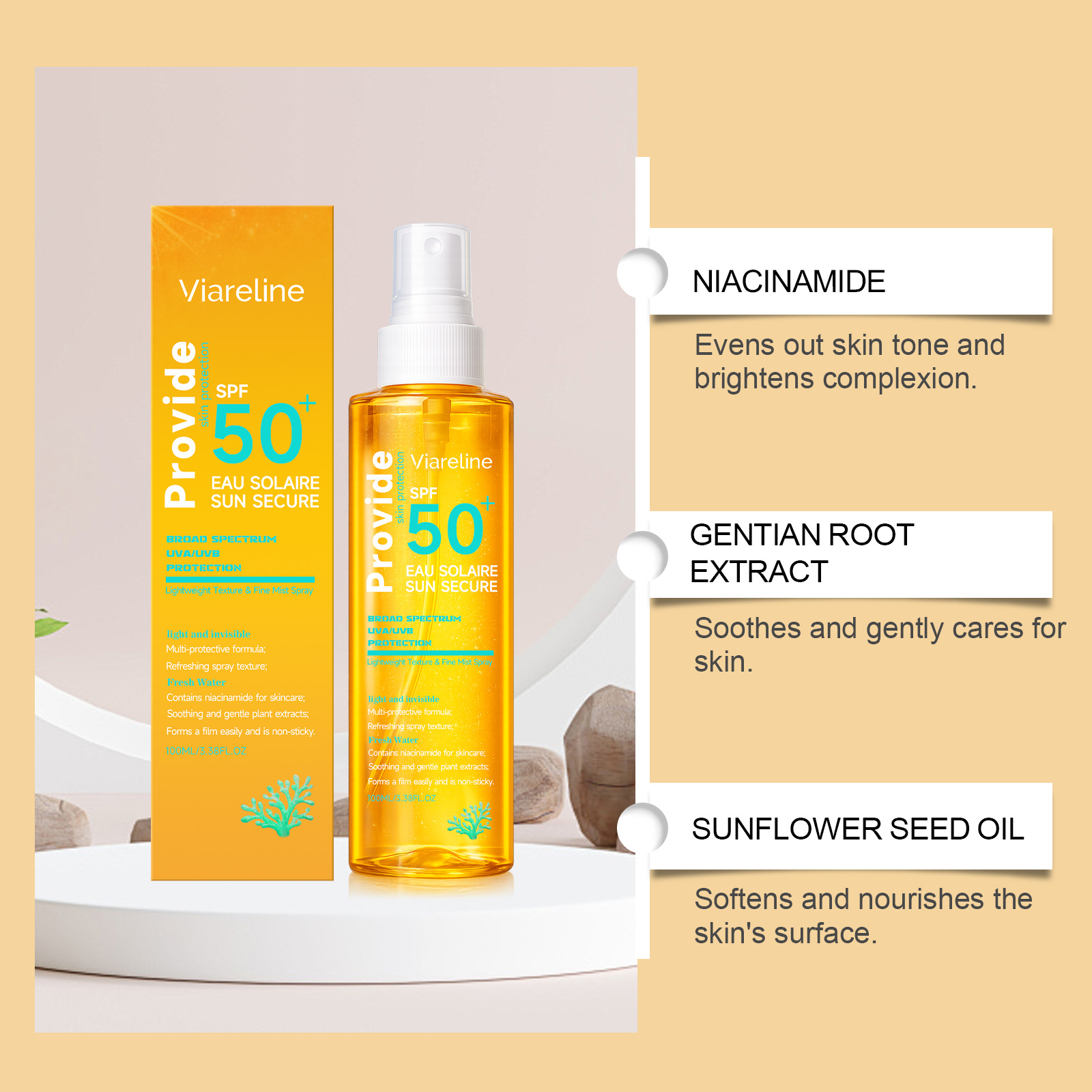 Spray solare idratante invisib - Spf 50 Sunscreen recensione e prezzo