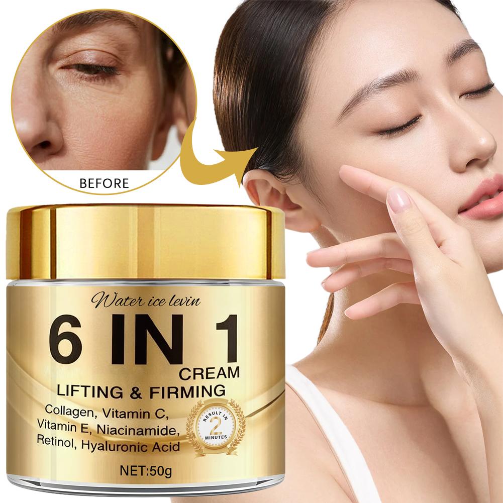 Crema viso al collagene 6 IN 1 - Skincare Vitamin C recensione e prezzo