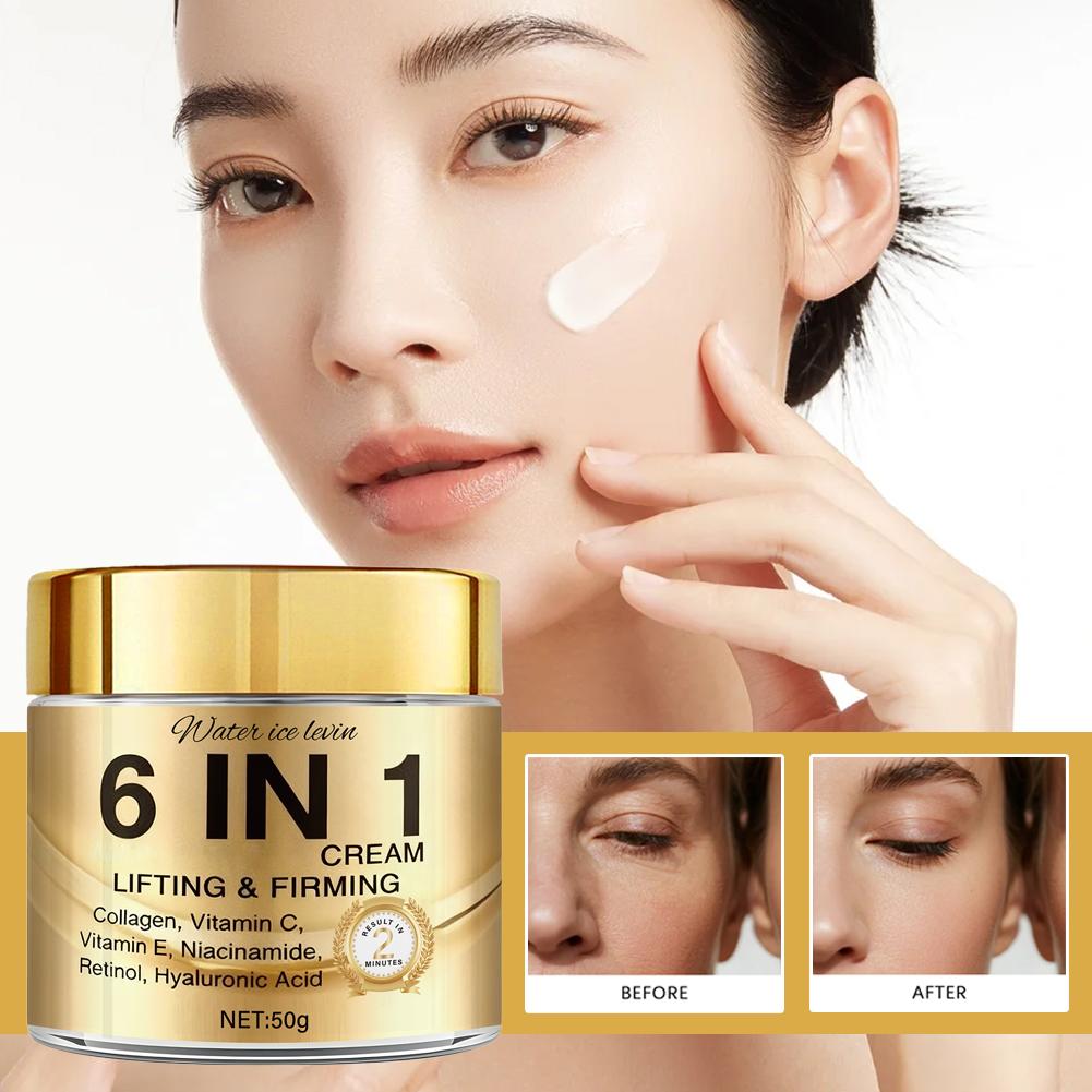Crema viso al collagene 6 IN 1 - Skincare Vitamin C recensione e prezzo