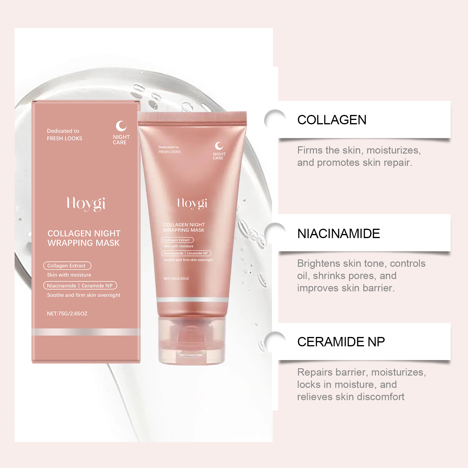 Maschera Notturna al Collagene - Ceramide Moisturizer recensione e prezzo